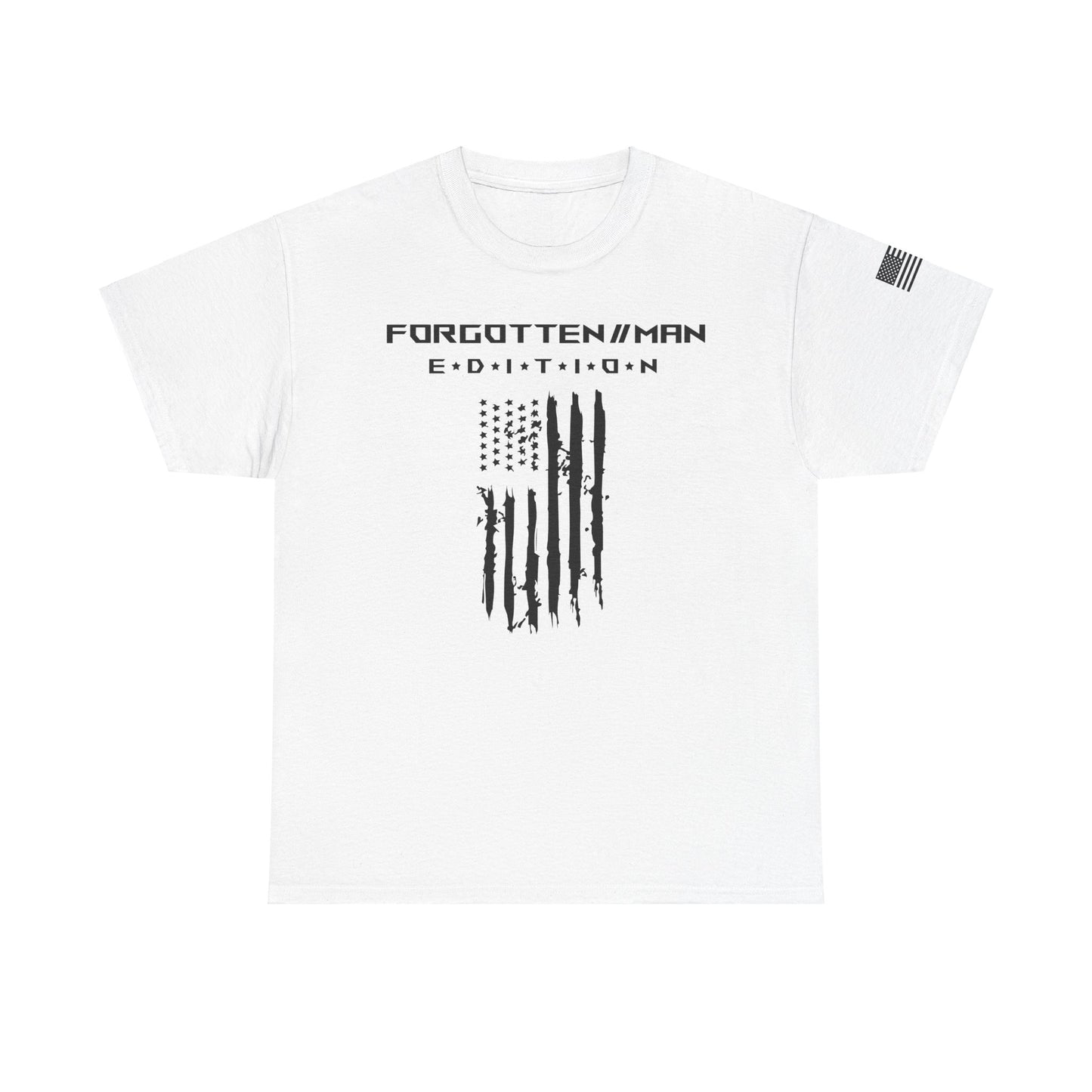 Worn Patriot Unisex Heavy Cotton Tee (Black)