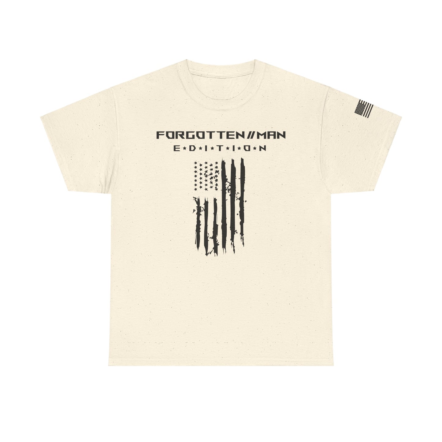 Worn Patriot Unisex Heavy Cotton Tee (Black)