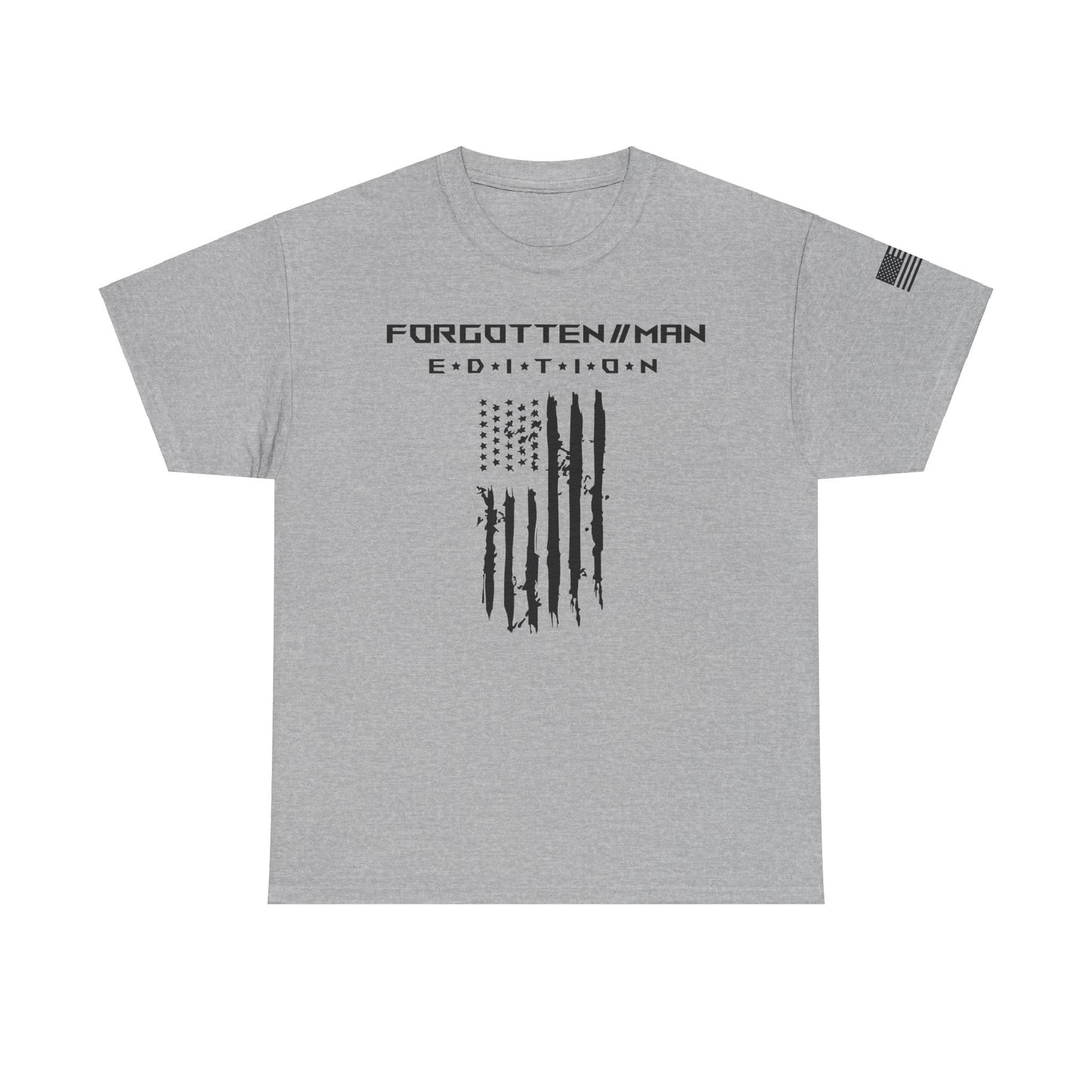 Worn Patriot Unisex Heavy Cotton Tee (Black)