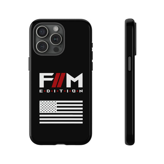 FM Edition Tough Phone Case Black