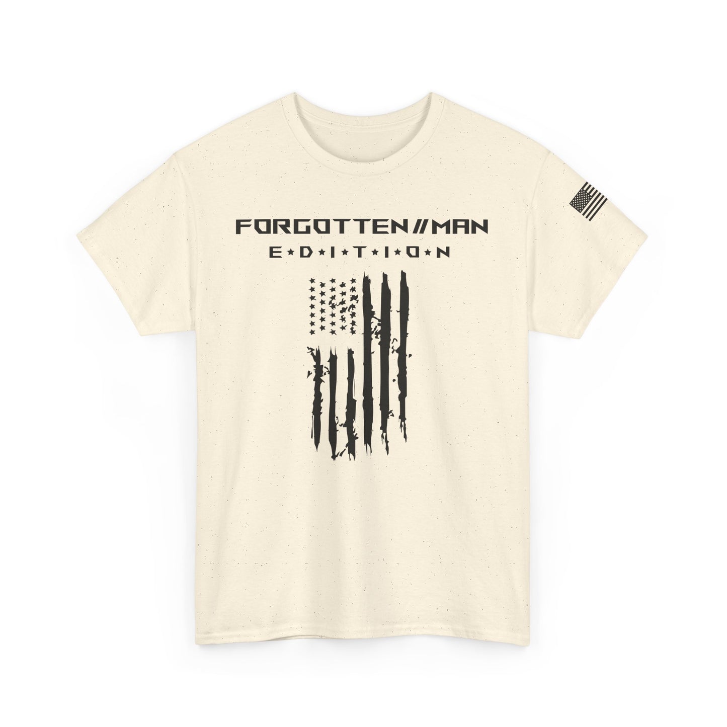 Worn Patriot Unisex Heavy Cotton Tee (Black)