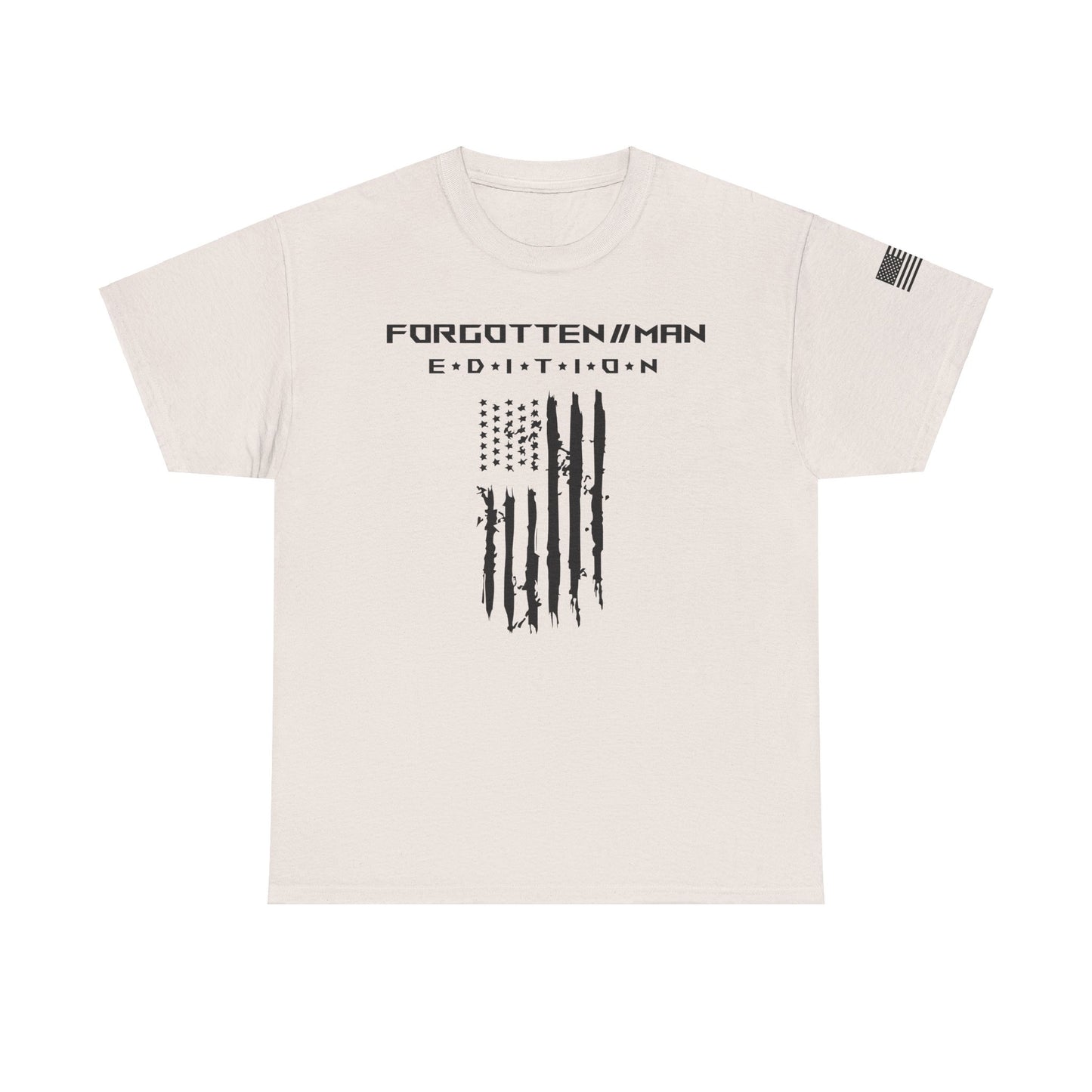 Worn Patriot Unisex Heavy Cotton Tee (Black)