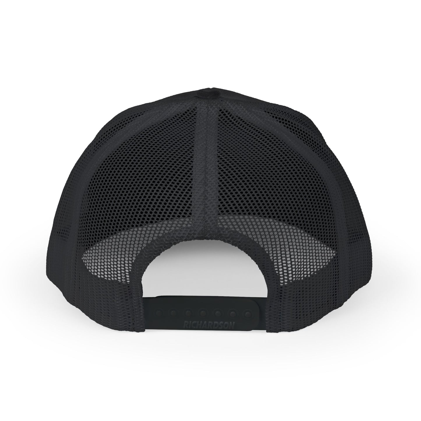 Shield Snapback Trucker Cap (White)