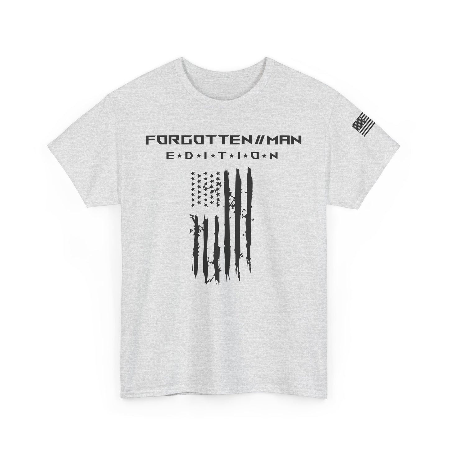 Worn Patriot Unisex Heavy Cotton Tee (Black)