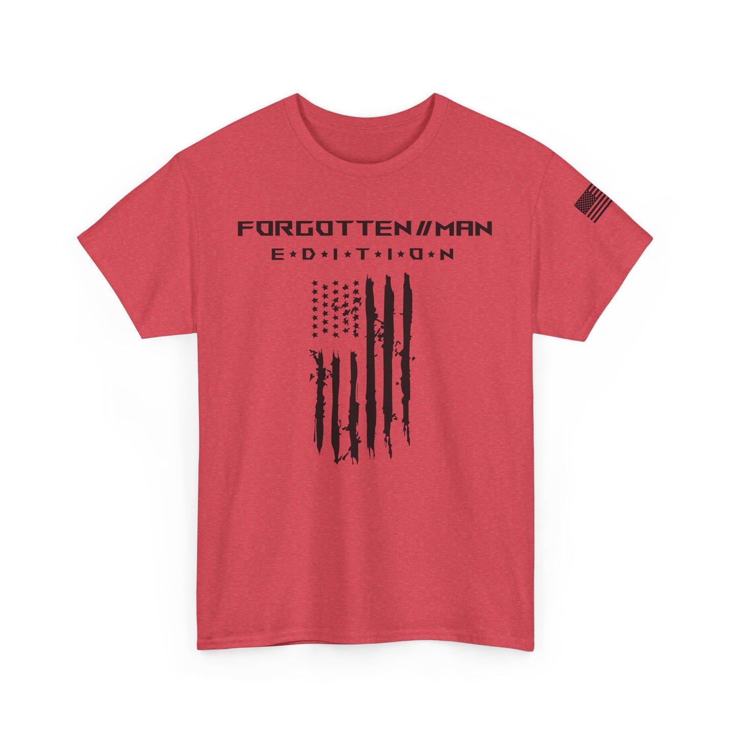 Worn Patriot Unisex Heavy Cotton Tee (Black)