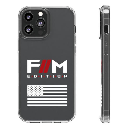 Forgotten Man Edition Clear iPhone Case