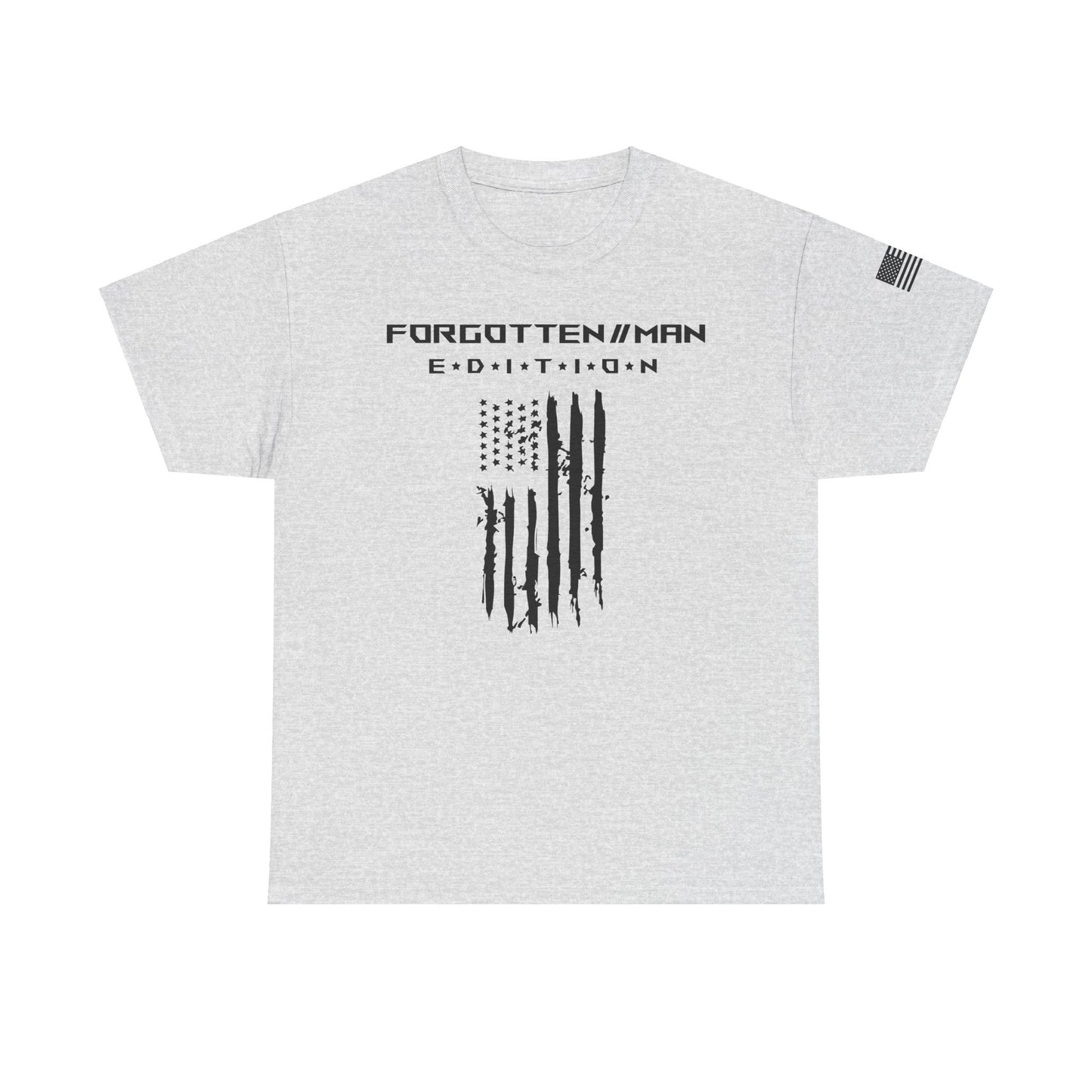 Worn Patriot Unisex Heavy Cotton Tee (Black)