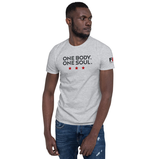 One Body One Soul Unisex Softstyle T-Shirt
