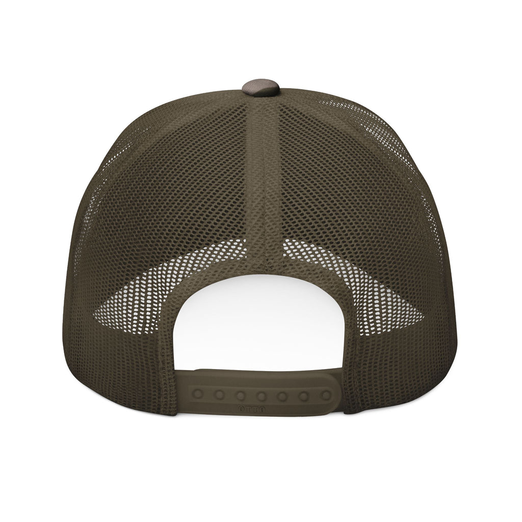 Trucker Hat - Forgotten Man Edition Embroidered Logo - Sleek and Modern Design