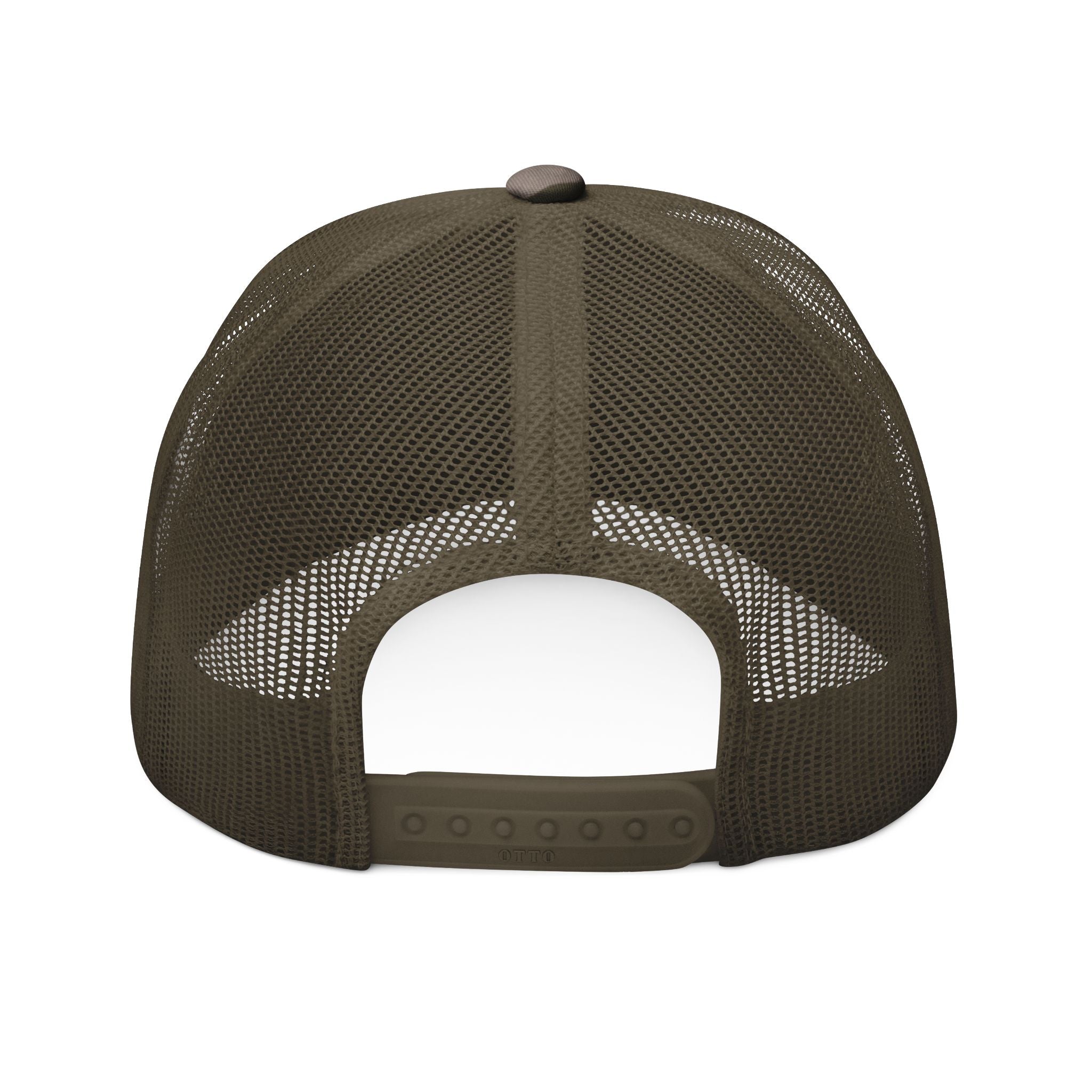 Trucker Hat - Forgotten Man Edition Embroidered Logo - Sleek and Modern Design