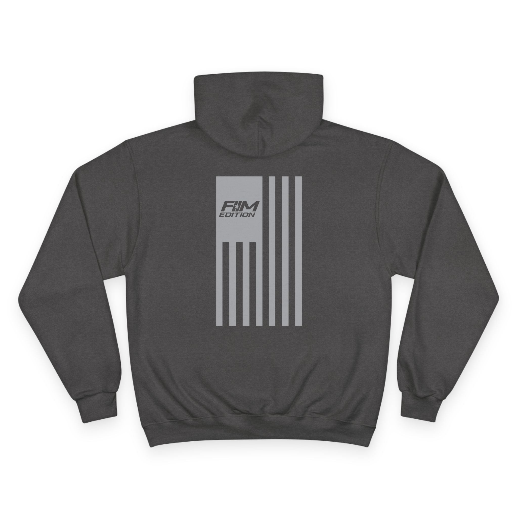 Champion Hoodie - Forgotten Man Edition Flag Logo - Cozy Patriotic