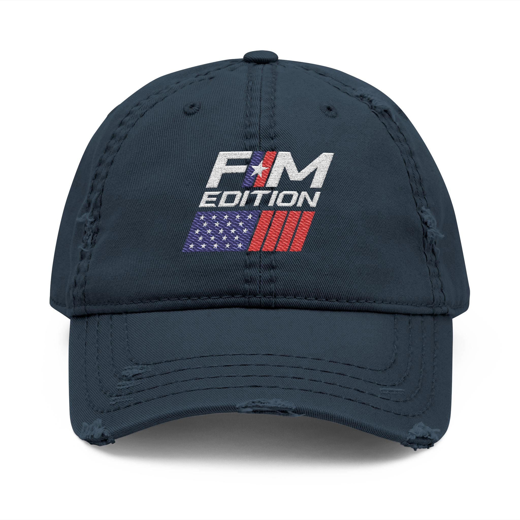 Embroidered Dad Hat - Forgotten Man Edition Embroidered Logo - Stylish Comfort