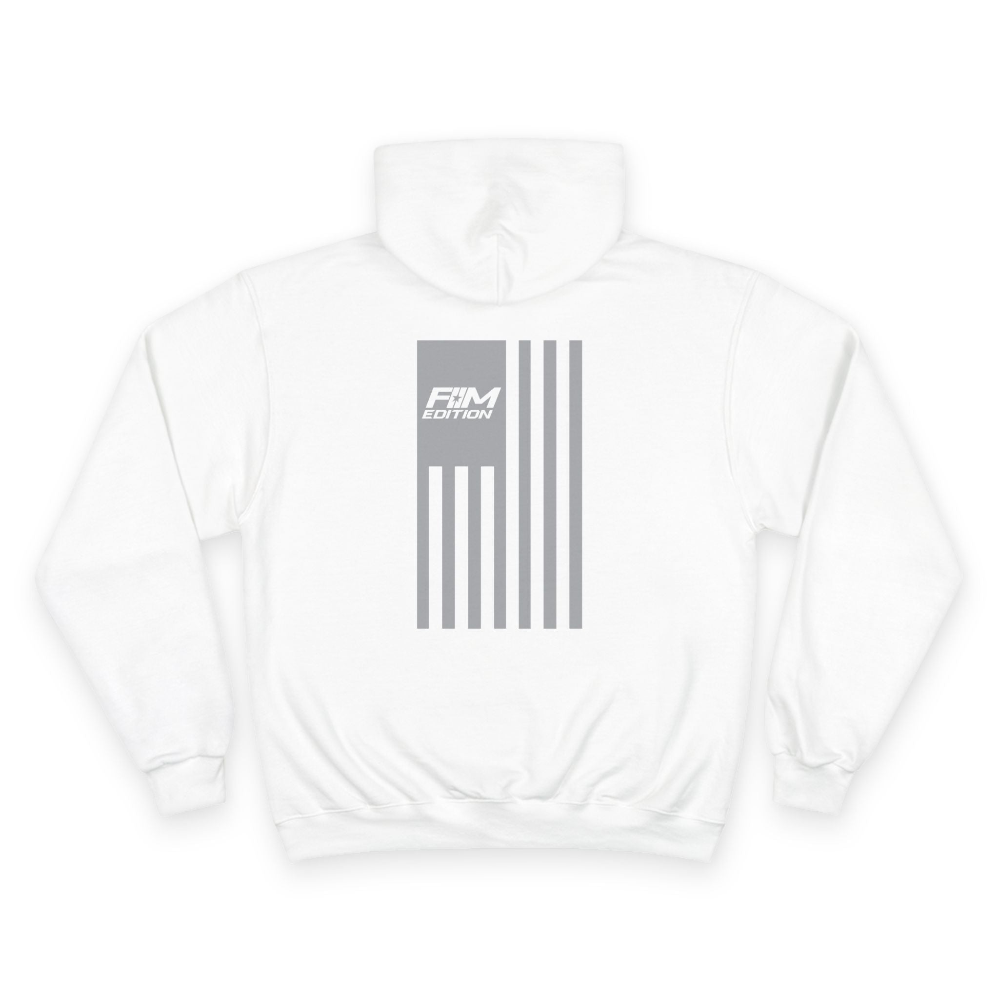 Champion Hoodie - Forgotten Man Edition Flag Logo - Cozy Patriotic