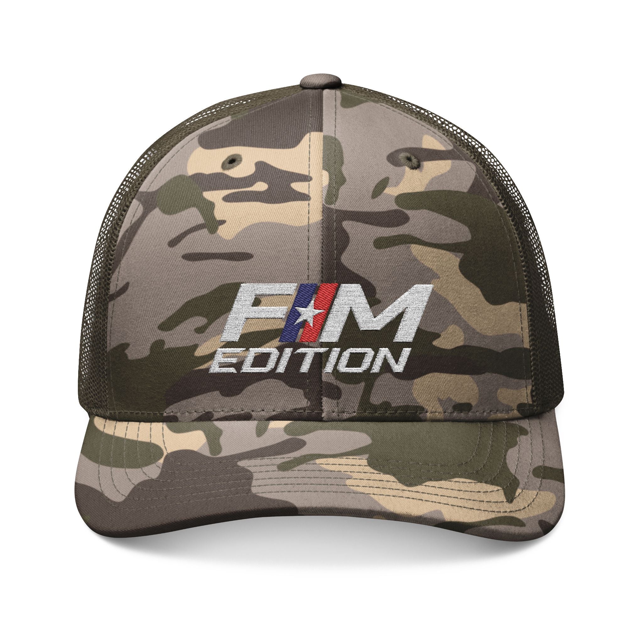 Trucker Hat - Forgotten Man Edition Embroidered Logo - Sleek and Modern Design