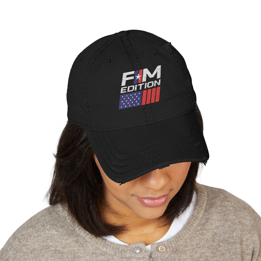 Embroidered Dad Hat - Forgotten Man Edition Embroidered Logo - Stylish Comfort