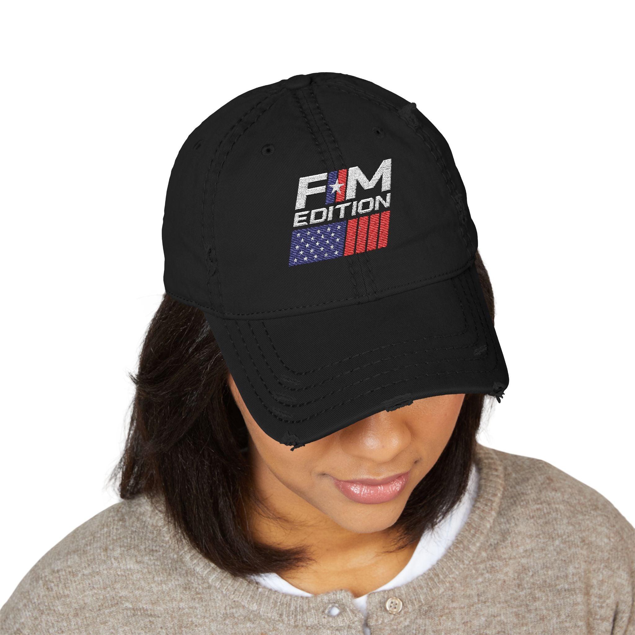 Embroidered Dad Hat - Forgotten Man Edition Embroidered Logo - Stylish Comfort