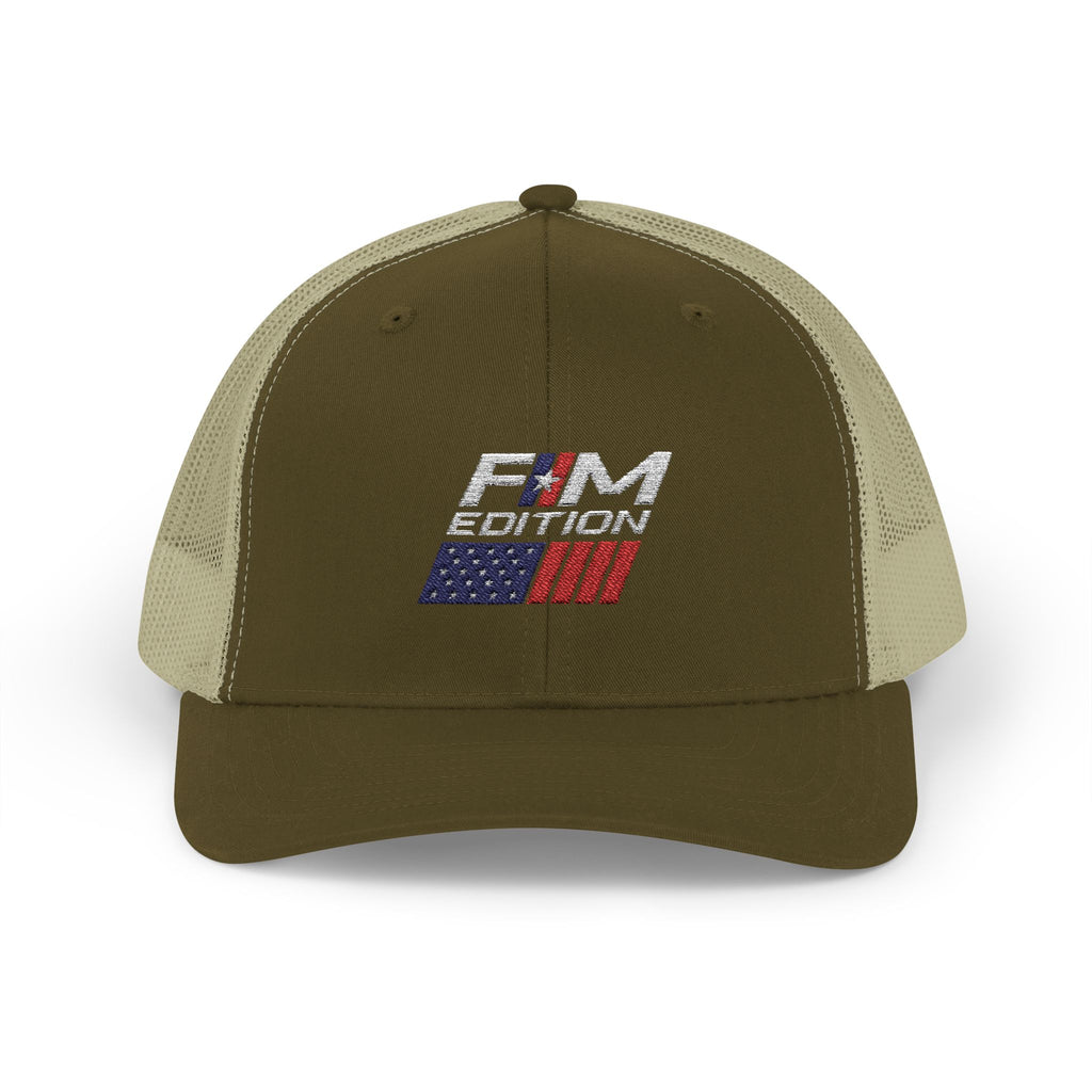 Trucker Cap - Forgotten Man Edition Flag Logo